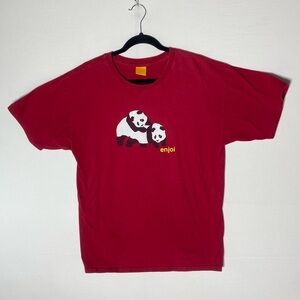 Vintage Enjoi Red Panda Graphic Tee Cotton T Shirt L Streetwear